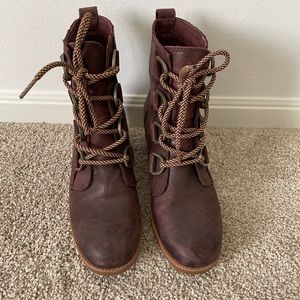 Sorel Cate Waterproof Lace Up Boot